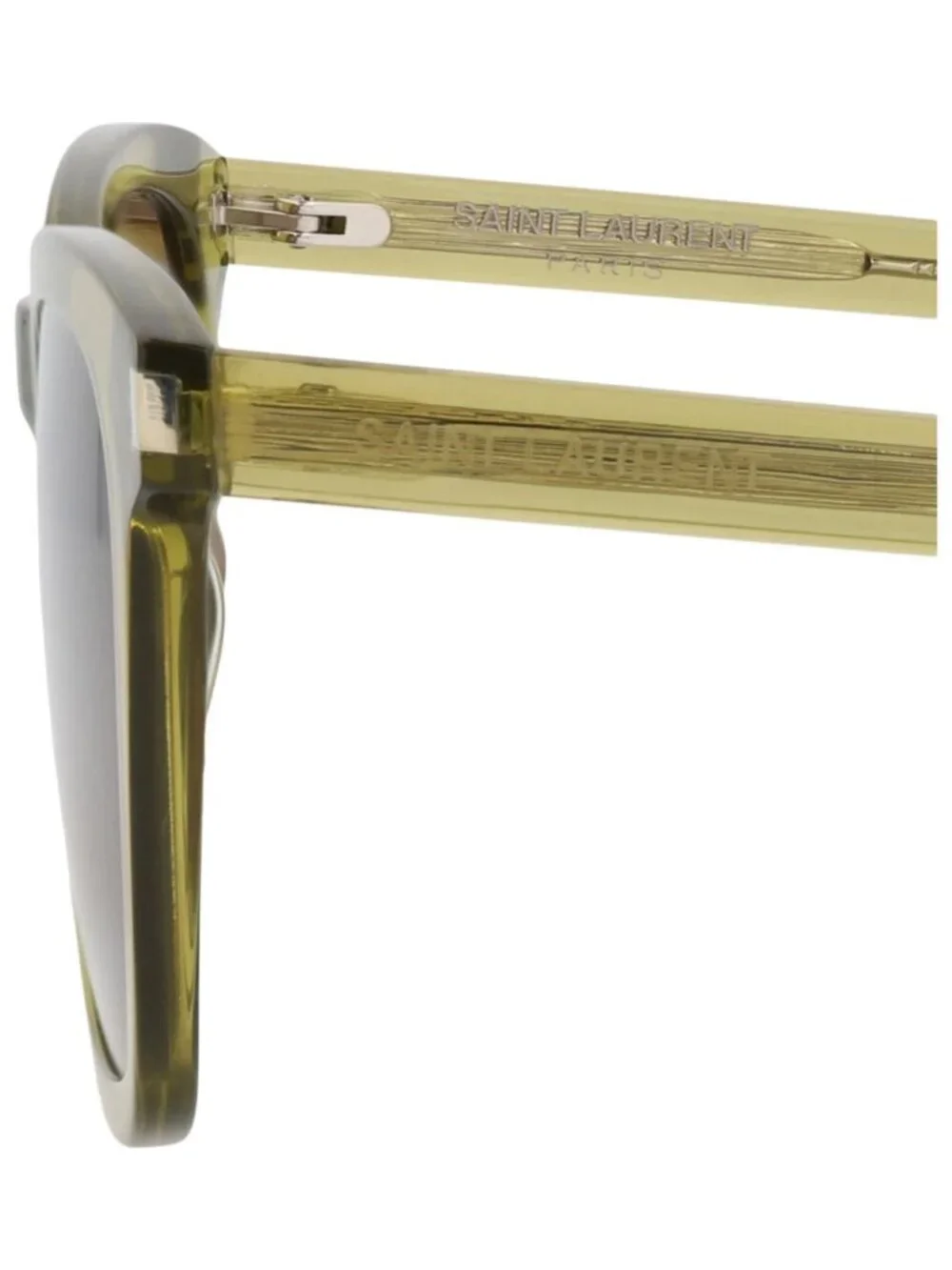 New Saint Laurent Women's Sunglasses Square Rectangle Recycled Acetate Frame